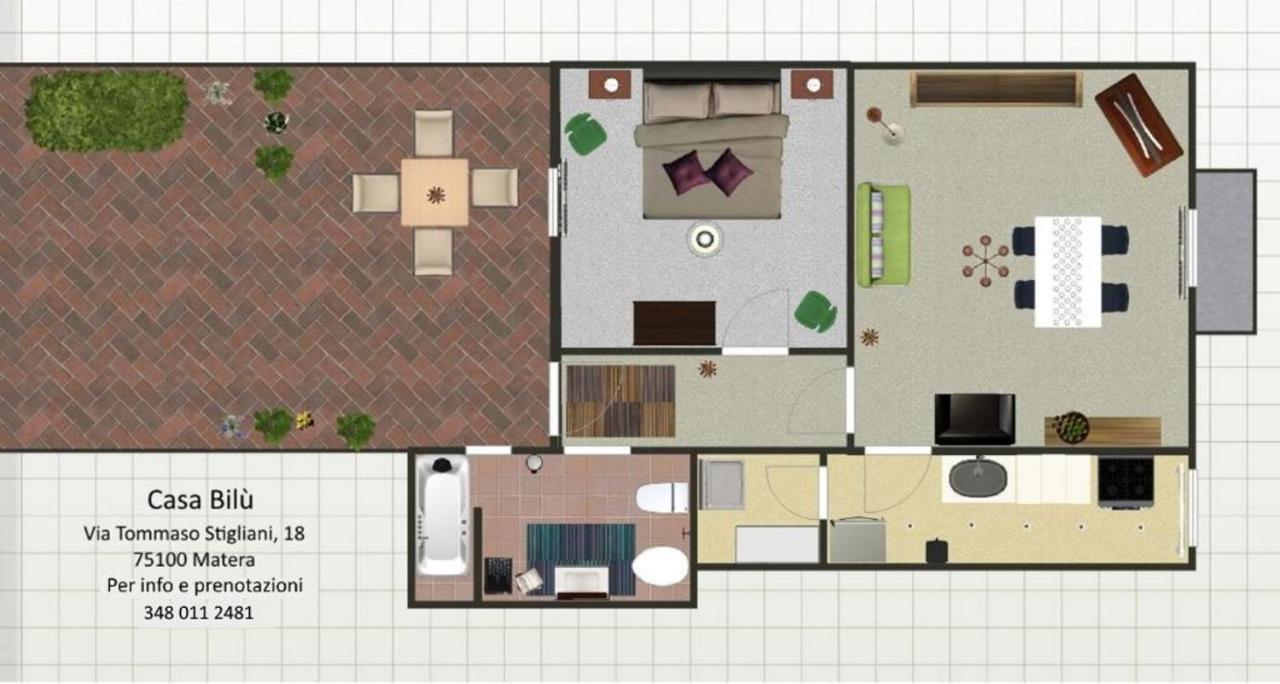 卡萨比路度假屋 马泰拉 外观 照片